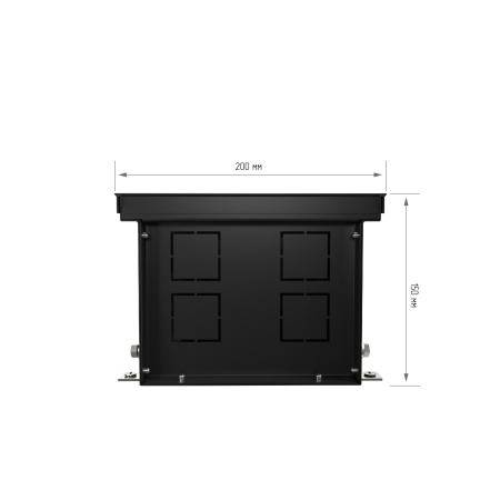 Конвектор внутрипольный Royal Thermo ATRIUM-150/200/1000-DG-U-LB